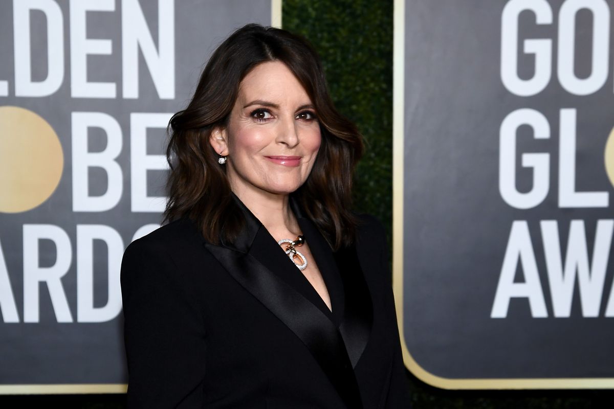 Tina Fey attends the 78th Annual Golden Globe® Awards at The Rainbow Room on February 28, 2021 in New York City.