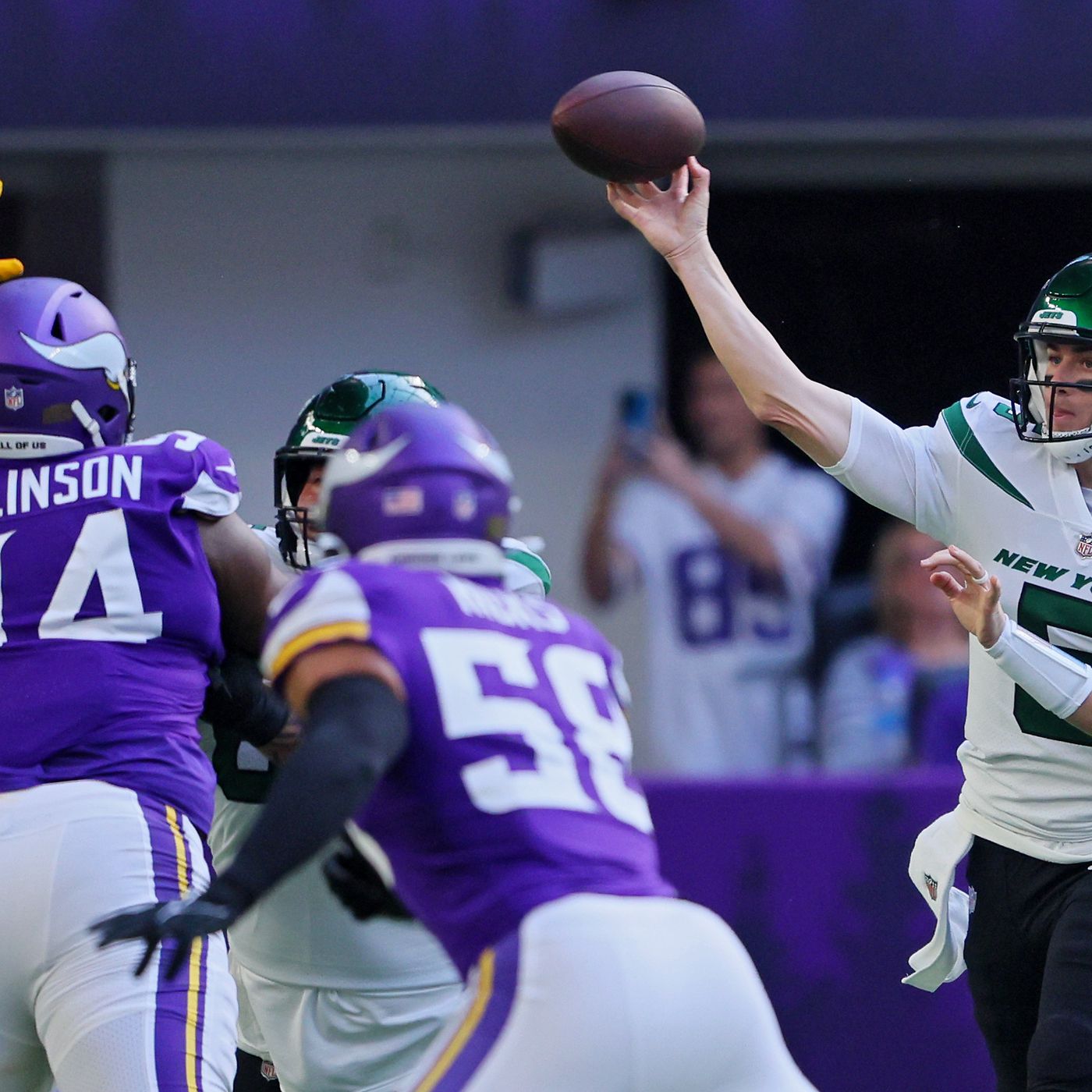 Worst first half for NY Jets since Week 3 as they trail Vikings, 20-6