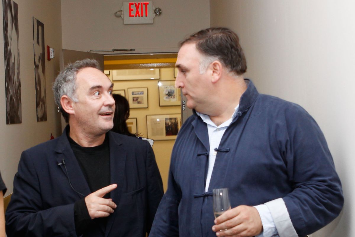 Ferran Adria In Conversation With Colman Andrews at The International Culinary Center, Home of The French Culinary Institute