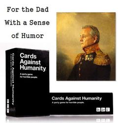 Cards Against Humanity, $25 at <a href="http://www.amazon.com/Cards-Against-Humanity-LLC-CAHUS/dp/B004S8F7QM/ref=sr_1_1?s=toys-and-games&ie=UTF8&qid=1370302654&sr=1-1">Amazon</a> and Bill Murry Small Stretched Canvas by <b>Replaceface</b>, $85 at <a href=