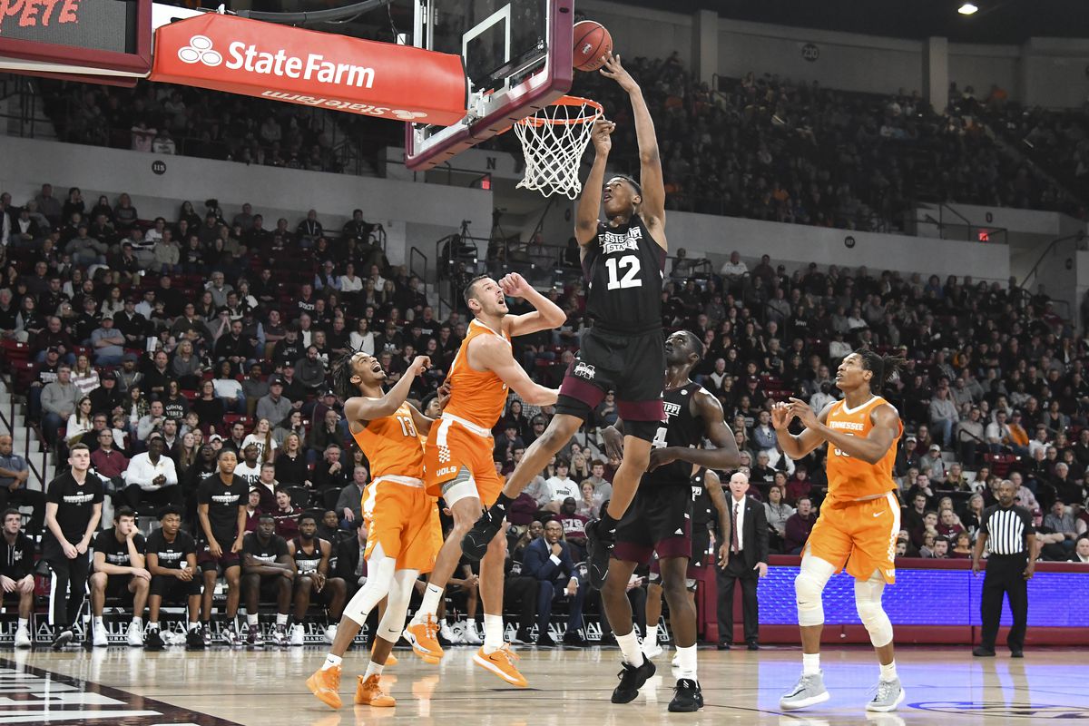 NCAA Basketball: Tennessee at Mississippi State