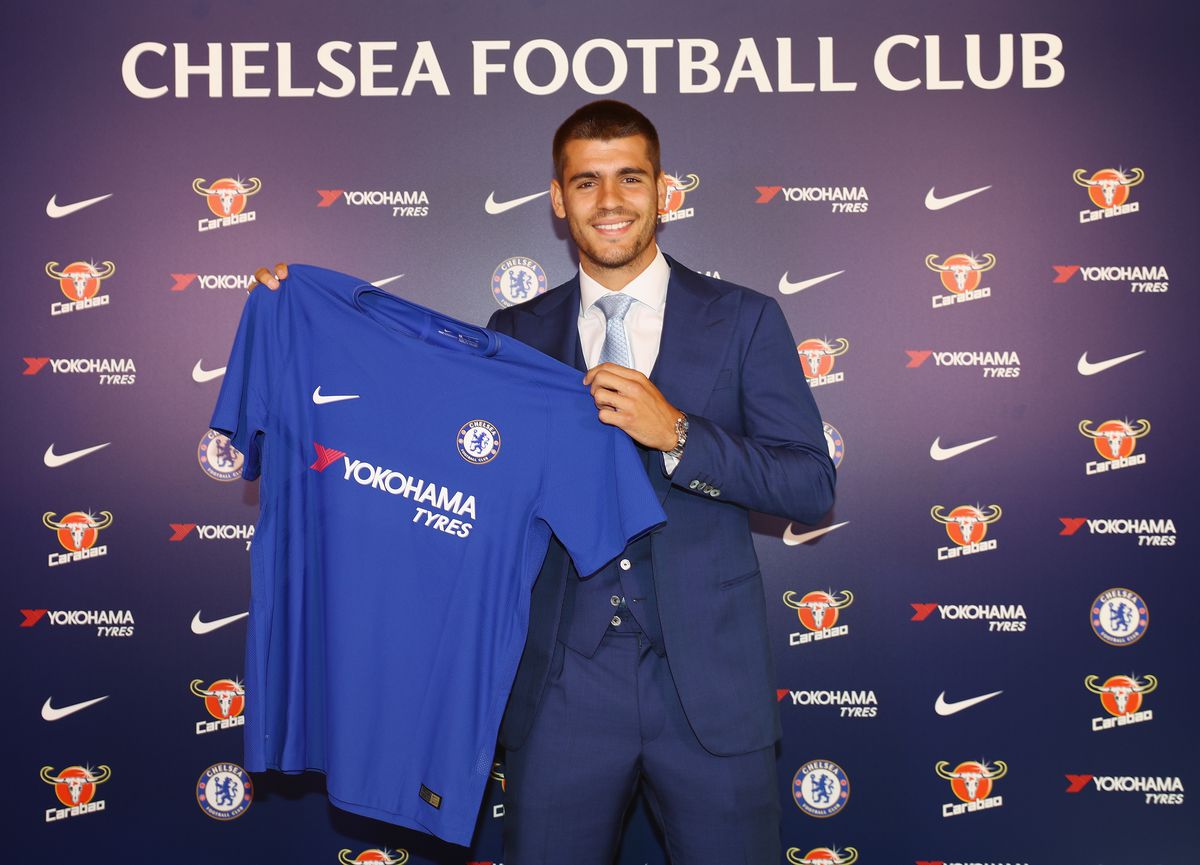 Chelsea Unveil New Signing Alvaro Morata