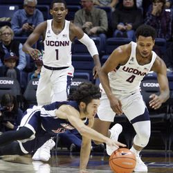 Queens College Knights vs UConn Men’s Basketball