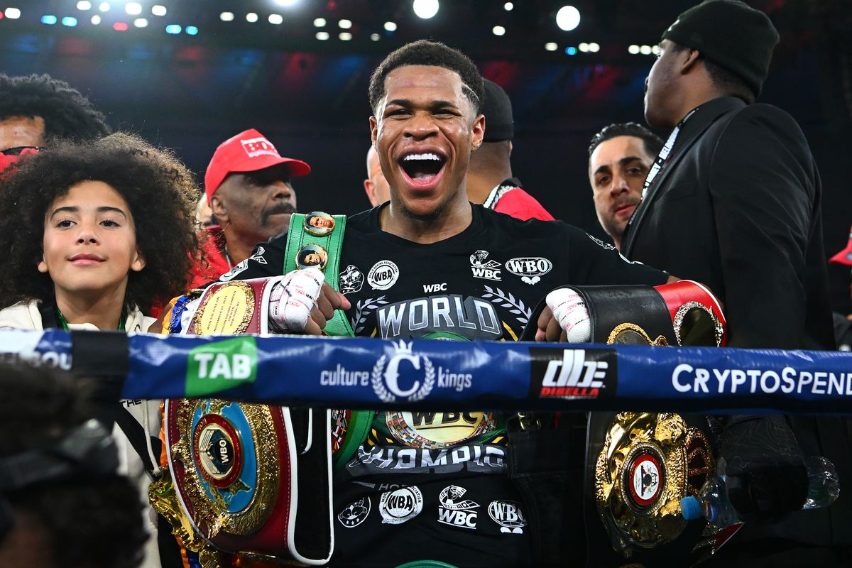 Devin Haney is the new undisputed lightweight champion