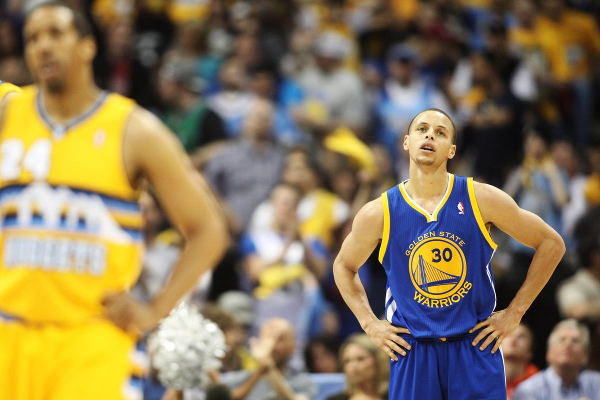 Stephen Curry's heroics were a bit too little too late, while Andre Miller's were right on time. 