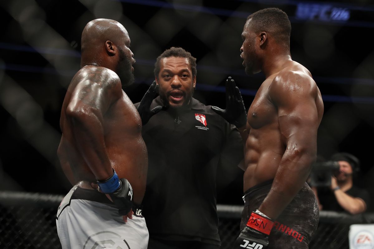 Report: Francis Ngannou turned down Derrick Lewis rematch — but still no closer to Jon Jones fight - MMAmania.com