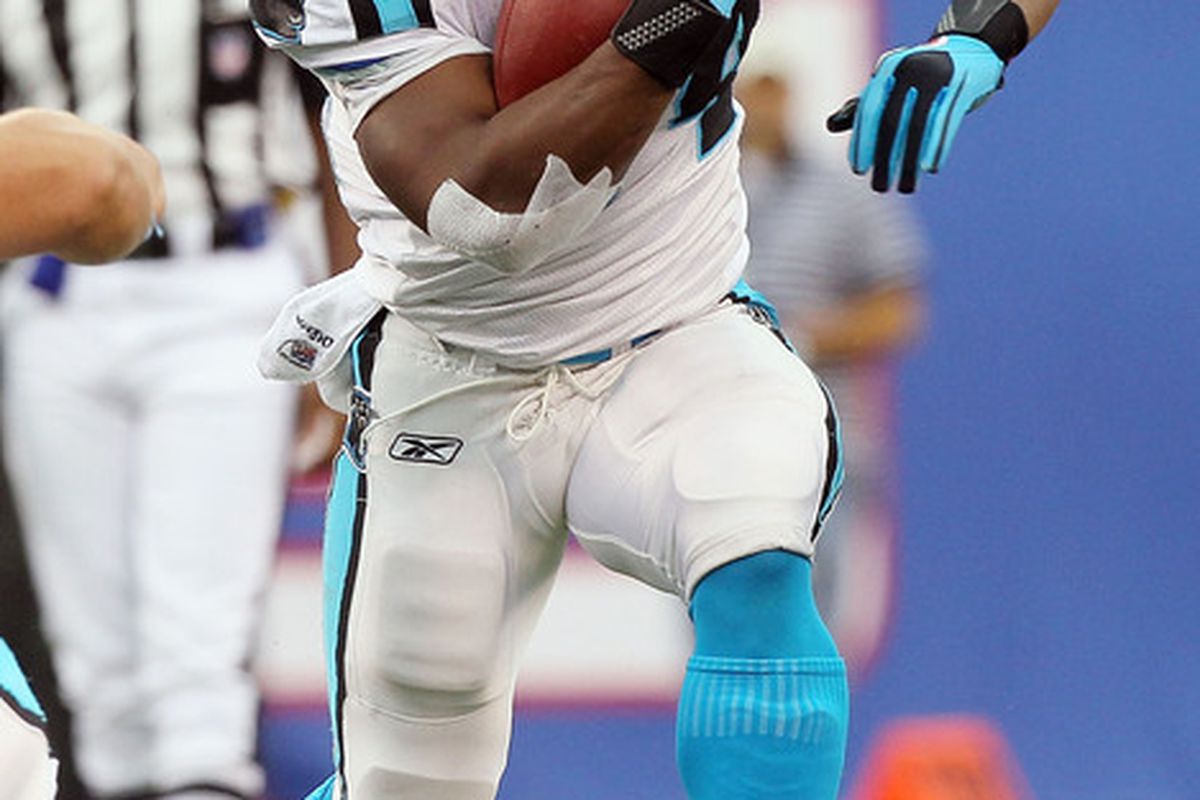 DeAngelo Williams in aqua and orange? I could live with that.