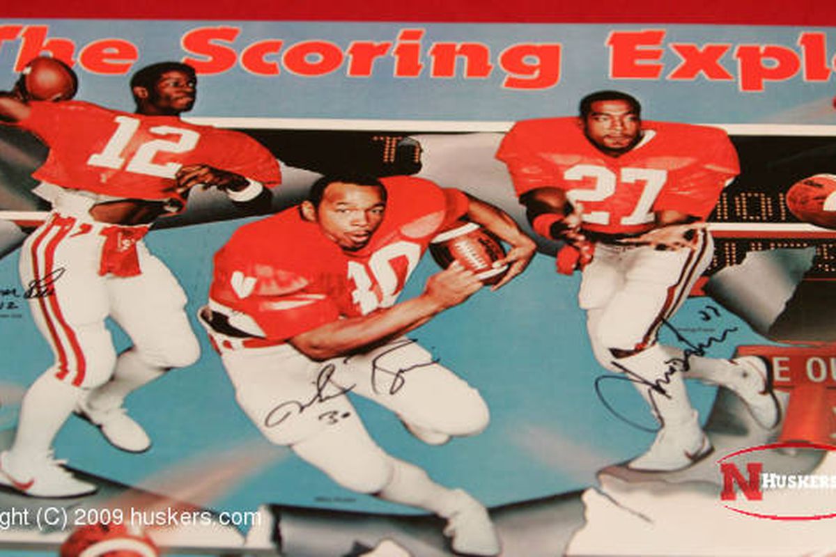 What kid in Nebraska <em>didn't</em> have this poster in their room in 1983?  Courtesy:  Huskers.com