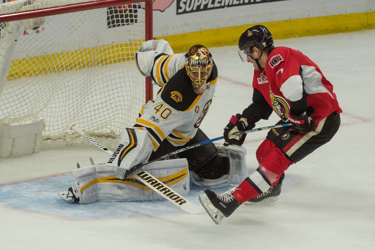 NHL: Stanley Cup Playoffs-Boston Bruins at Ottawa Senators