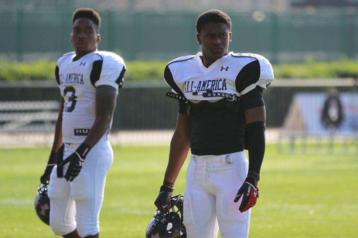 Dontre Wilson at the Under Armour game