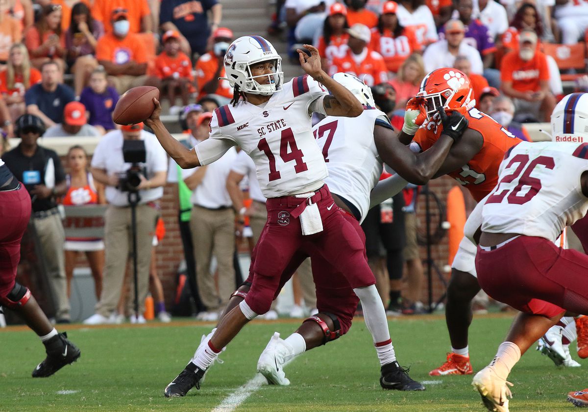 COLLEGE FOOTBALL: SEP 11 SC State at Clemson