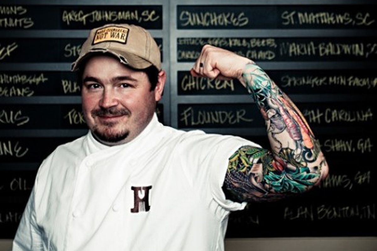 <a href="http://eater.com/archives/2011/06/06/sean-brock-interview.php" rel="nofollow">Eater Interviews: Sean Brock on Bringing the Past into Modern Southern Cuisine</a><br />