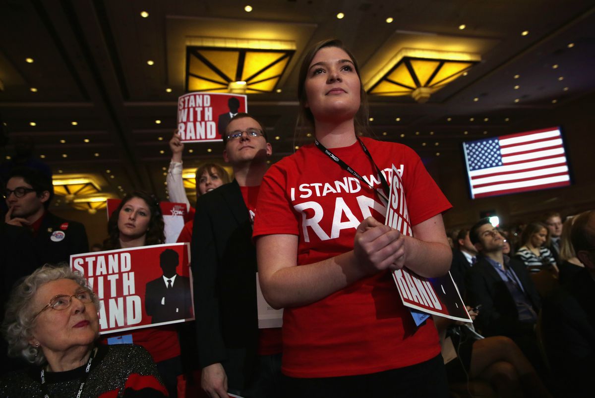Rand Paul supporters at CPAC