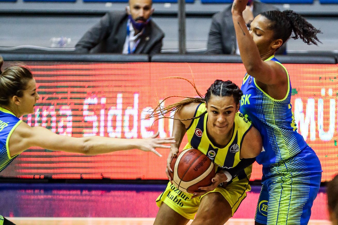 Fenerbahce Oznur Kablo v USK Praha - FIBA EuroLeague Women