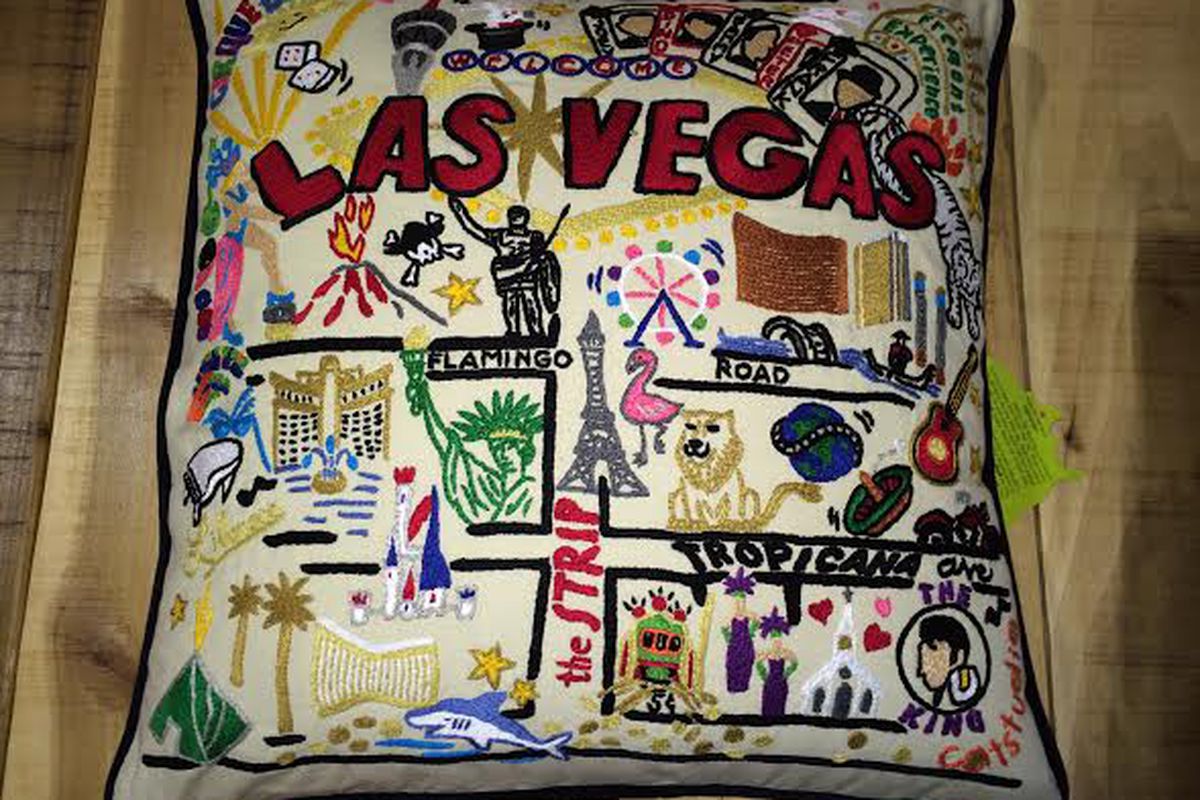Cat Studio Las Vegas pillow, $158 or $148 unstuffed 