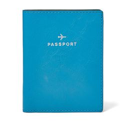 <b>For the Gay on the Go</b><br>
For your gay friend who you can never quite track down —the one who’s always racking up more frequent flyer miles— a passport case is a necessity. This <b><a href="http://www.fossil.com/webapp/wcs/stores/servl