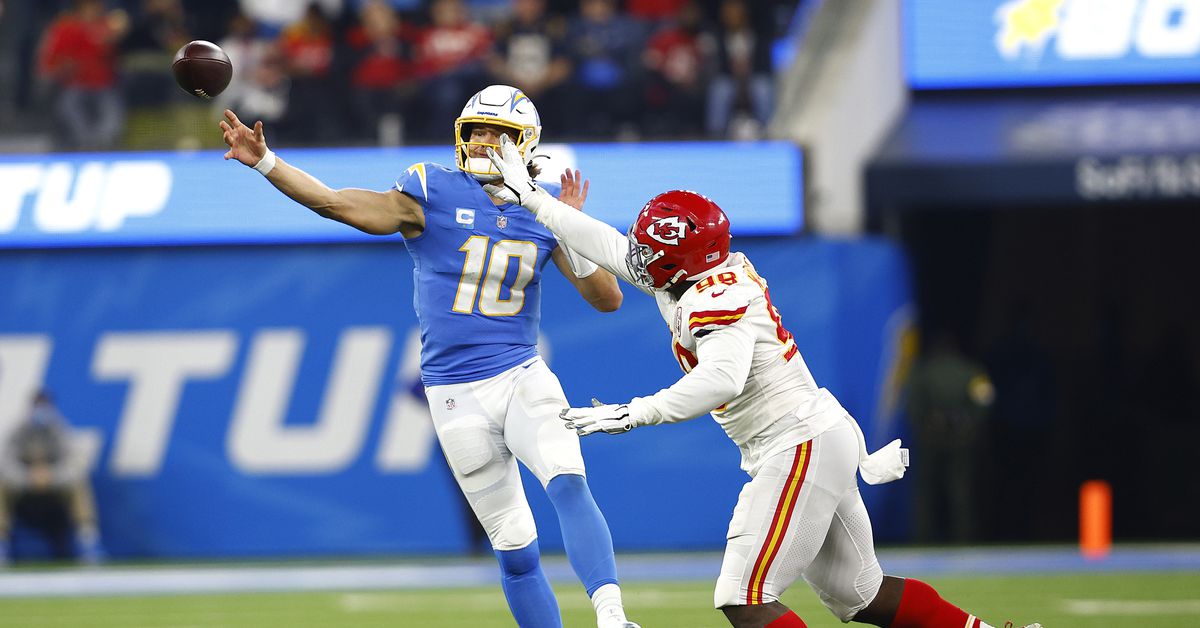 Chargers vs. Chiefs named a top-5 primetime game of 2022