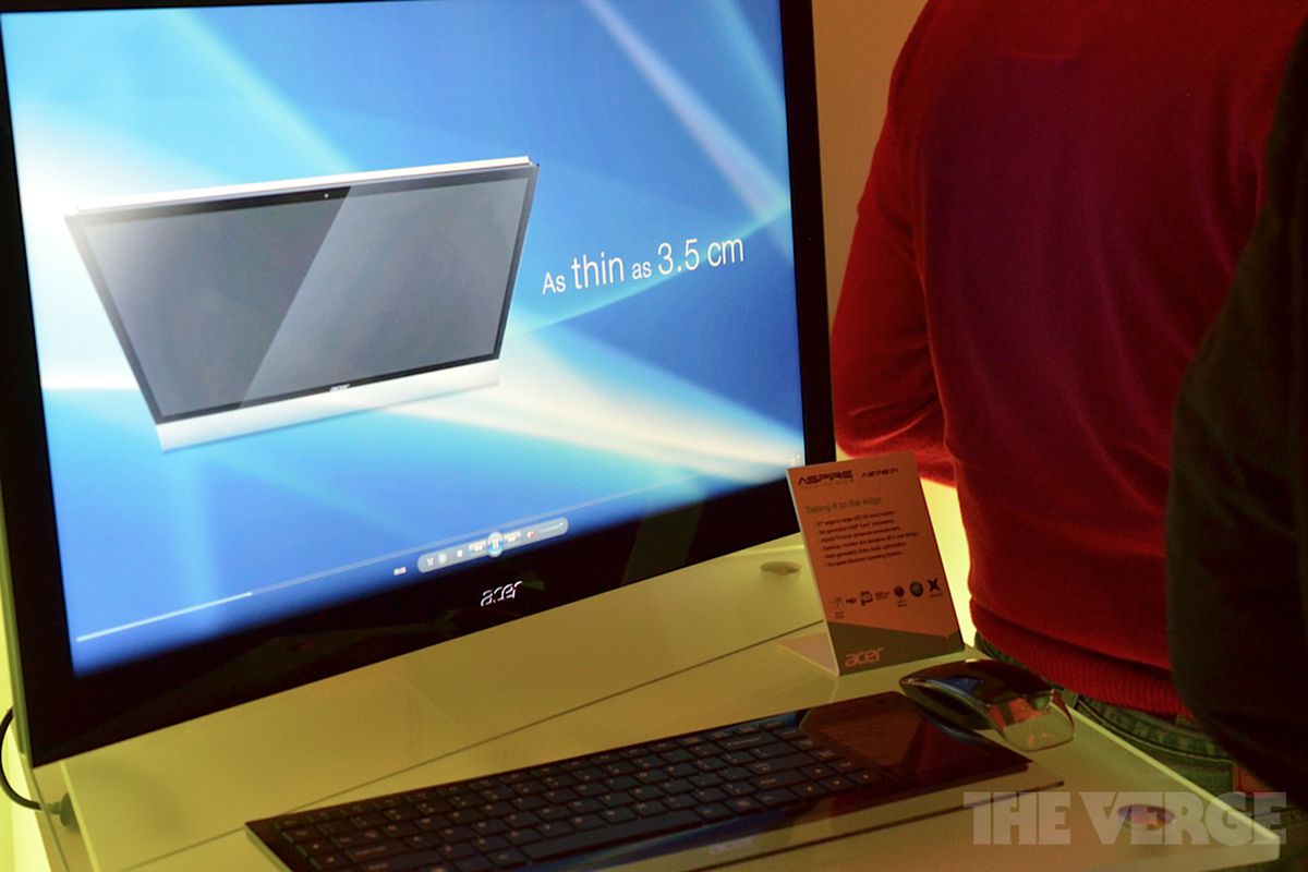 Gallery Photo: Acer Aspire Z7871 AIO hands-on pictures