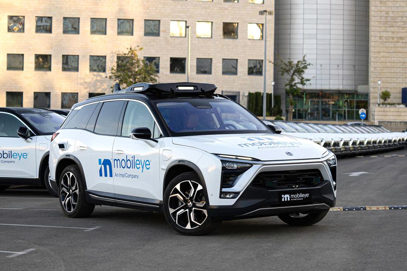 A Mobileye autonomous vehicle in Israel