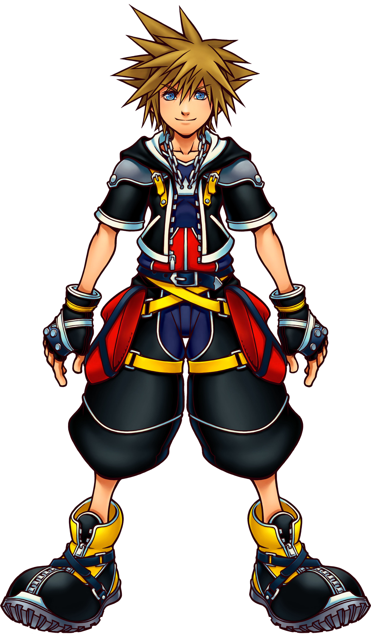 A picture of Sora from KH2