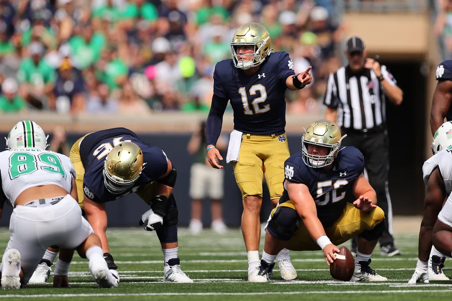 Tyler Buchner injury: Notre Dame QB injured, status for game vs. Cal. Live updates on when he will return in 2022