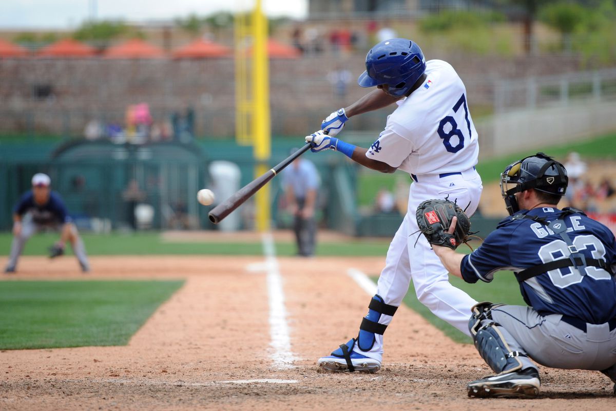 Darnell Sweeney has suited up with the major league team five times in the first seven Cactus League games. On the minor league side, he wears No. 15.