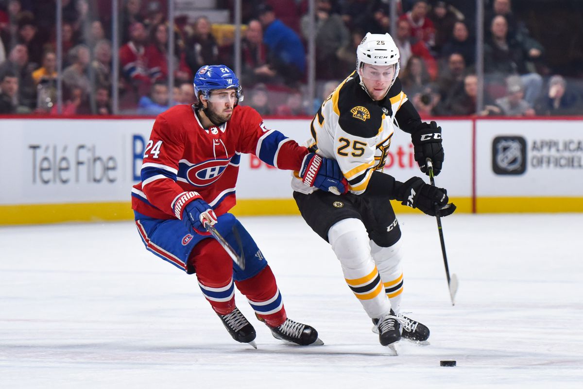 NHL: JAN 13 Bruins at Canadiens