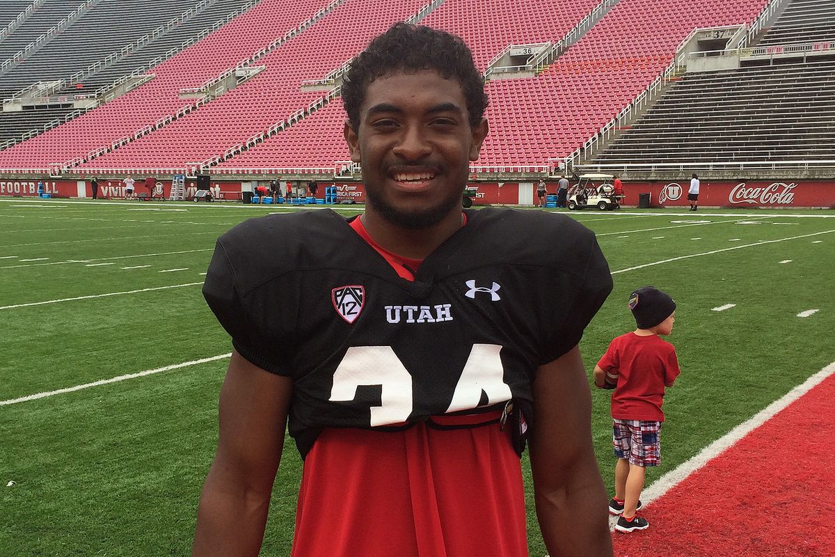 Utah sophomore linebacker Sharrieff Shah Jr has the footprints of his father, former Utes safety Sharrieff Shah Sr, to follow.