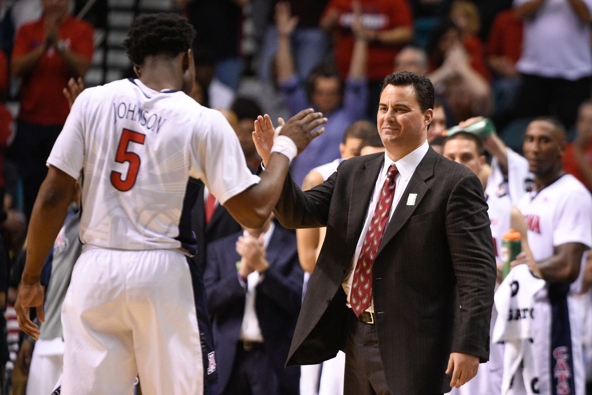 Sean Miller and his Arizona Wildcats will be in the neighborhood this week.