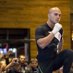 UFC 195 open workouts