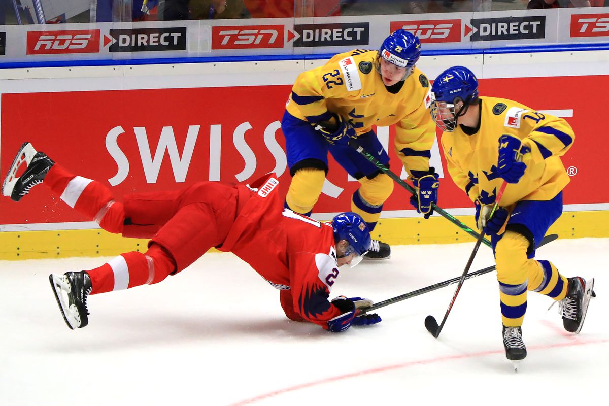 2020 IIHF World U20 Championship, quarter-finals: Sweden vs Czech Republic
