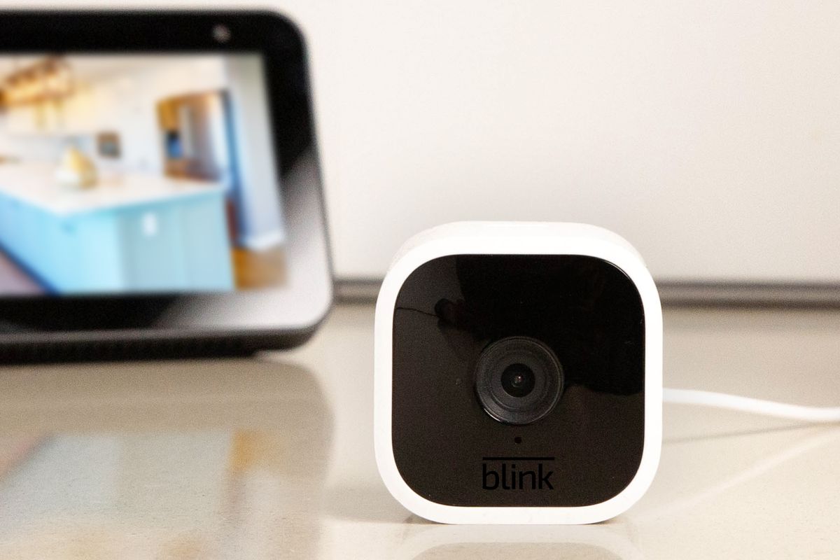 Amazon's new Blink Mini is a small indoor camera that allows two-way audio  - The Verge