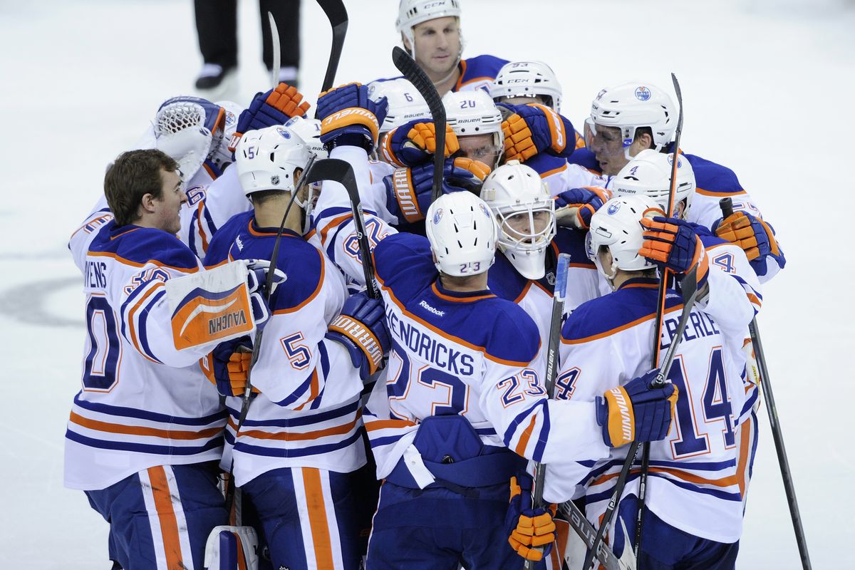Oilers win in the shootout against the Wild