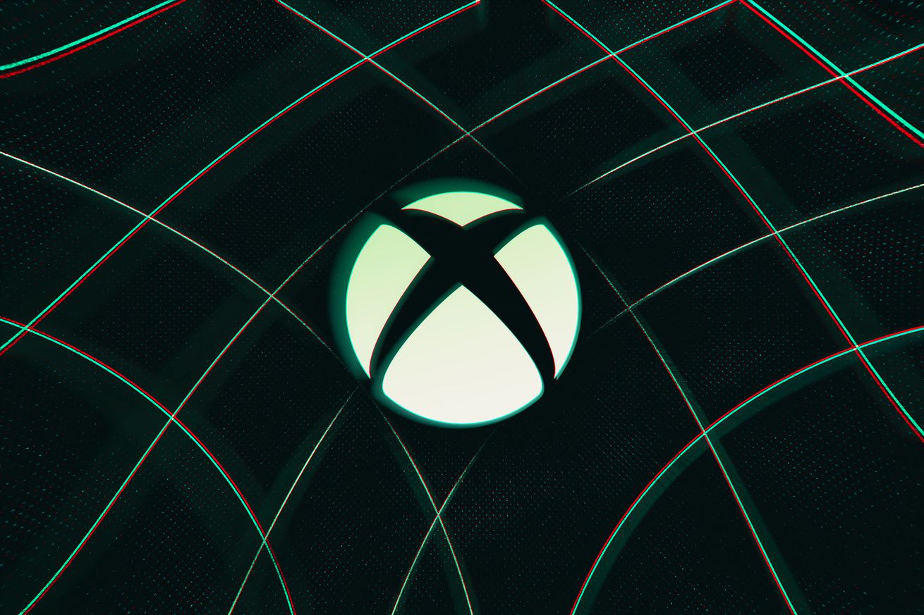 The Xbox logo (a white sphere with an X through it) against a dark green background.