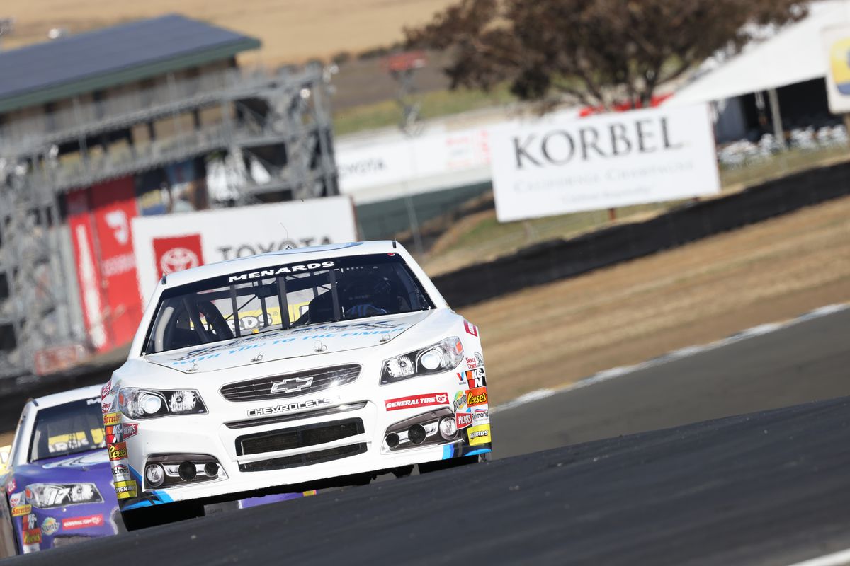 Tim Spurgeon (#86 Kleenblast Abrasives-Davids Racing Chevrolet) during practice and qualifying for the ARCA Menards Series West General Tire 200 on June 10, 2022, at Sonoma Raceway in Sonoma, CA.