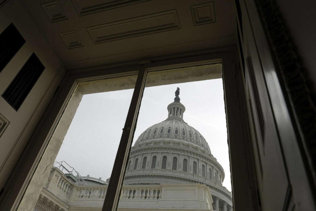 This Friday, Dec. 28, 2012, file photo shows the Capitol dome on Capitol Hill in Washington. 