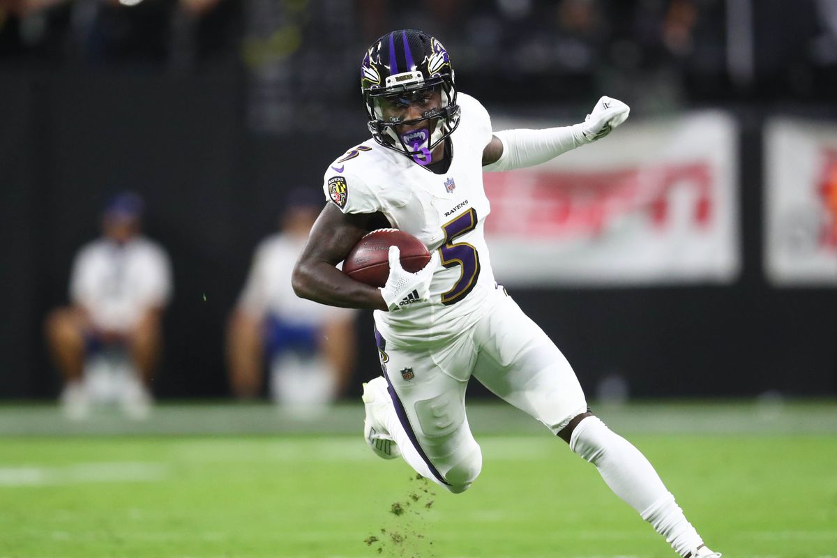 Marquise Brown injury news: Ravens WR participates in practice on Friday of  Week 2 - DraftKings Nation