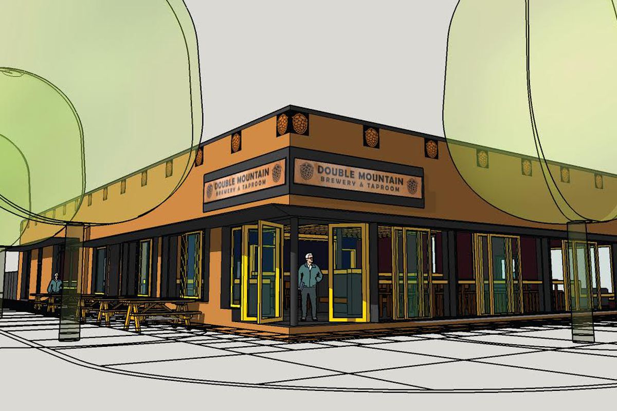 Rendering of Double Mountain Taproom