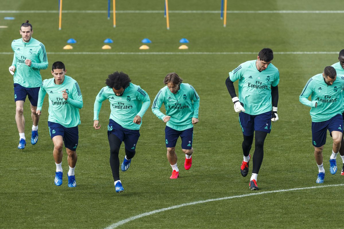 Real Madrid Training Session and Press Conference