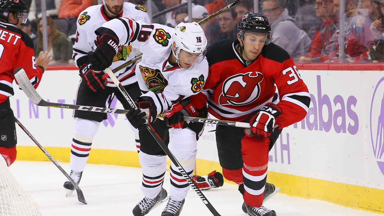 The New Jersey Devils will visit the Chicago Blackhawks in the third game o...