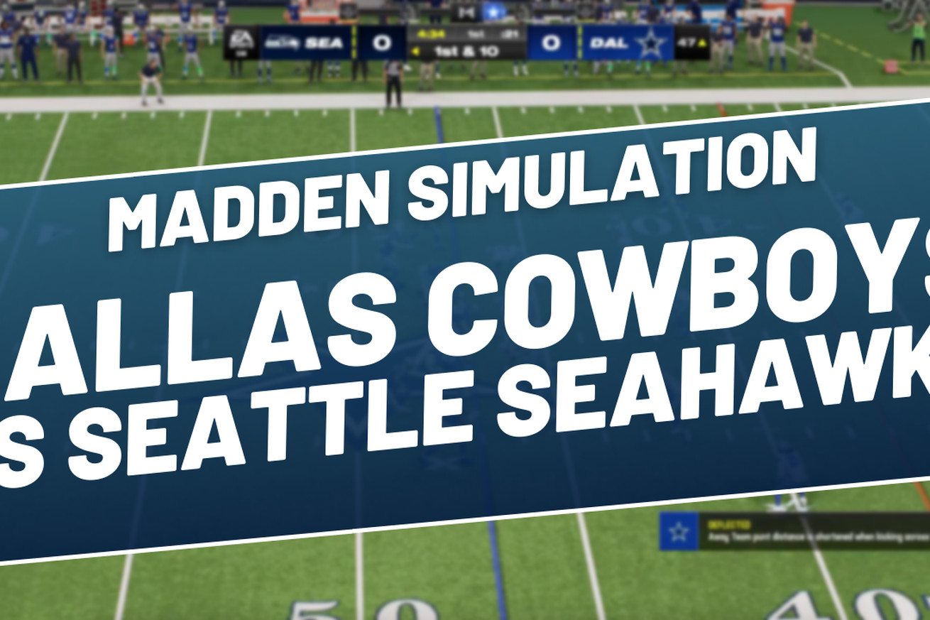 Week 13 Madden simulations sees Dallas Cowboys beat Seattle Seahawks on walkoff touchdown