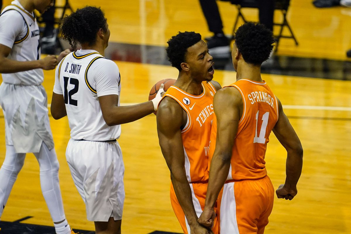 NCAA Basketball: Tennessee at Missouri