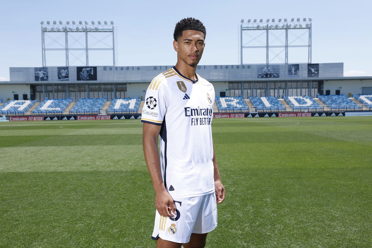 Real Madrid Unveil New Signing Jude Bellingham