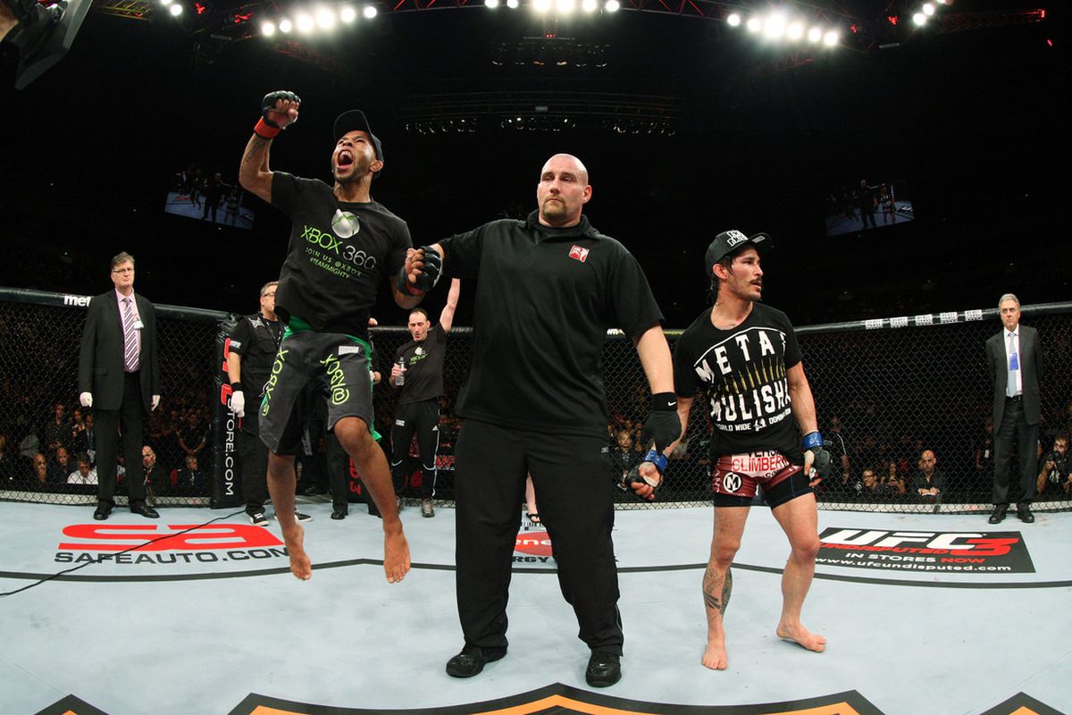Demetrious Johnson and Ian McCall will square off for the second time in four months Friday night at UFC on FX 3 (Zuffa LLC via Getty Images).