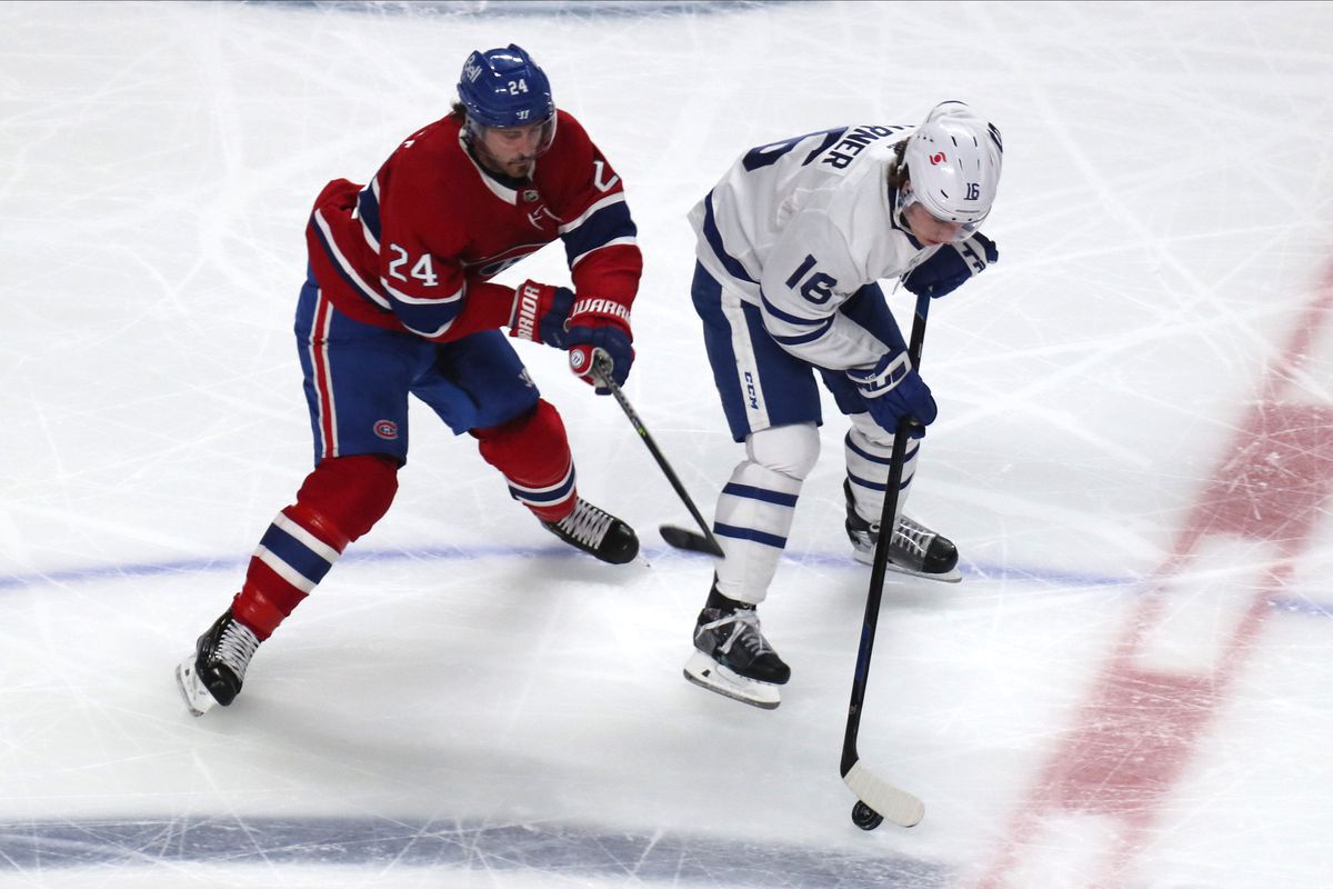 NHL: Stanley Cup Playoffs-Toronto Maple Leafs at Montreal Canadiens