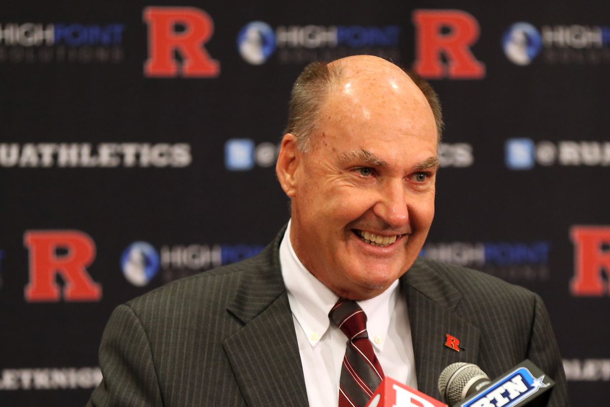 Jim Delany smiles because.  Just because.