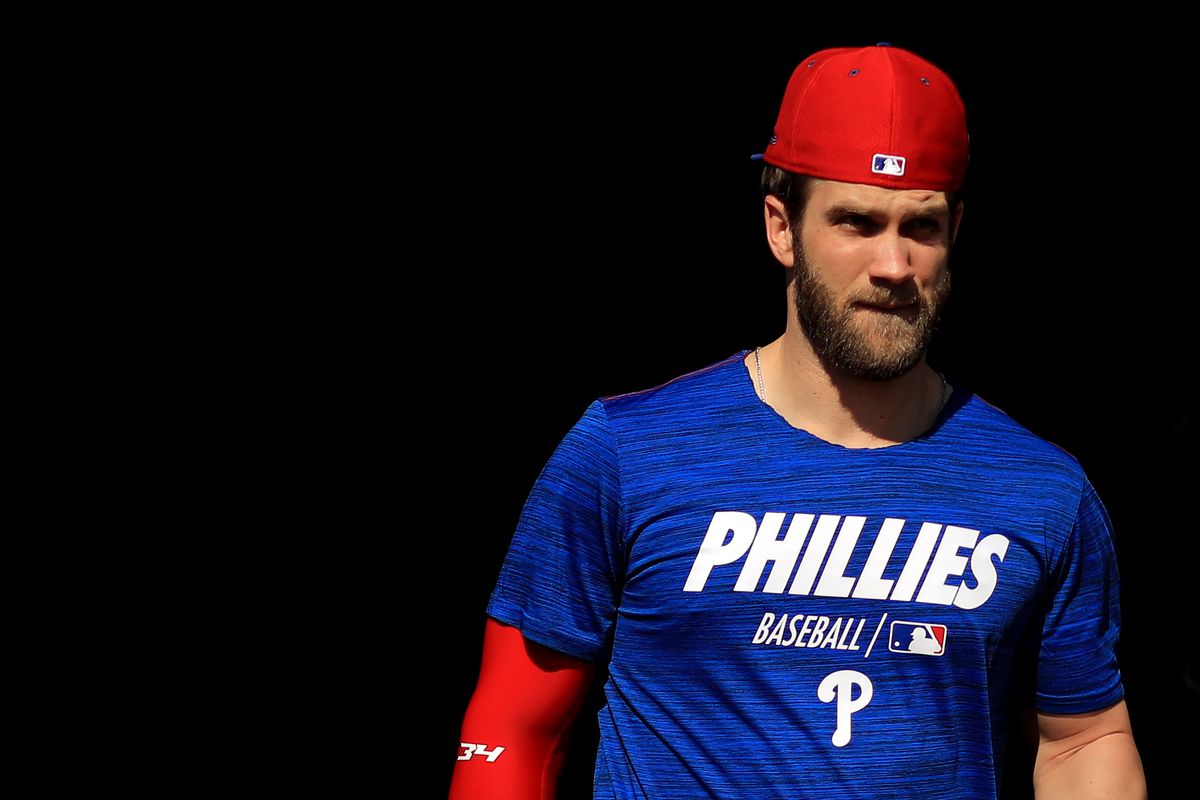 Philadelphia Phillies’ Bryce Harper Workout