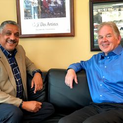 Mississippi lawyer Wil Colom, left, and Salt Lake City lawyer Steve Hill helped bring The Church of Jesus Christ of Latter-day Saints and the NAACP together.
