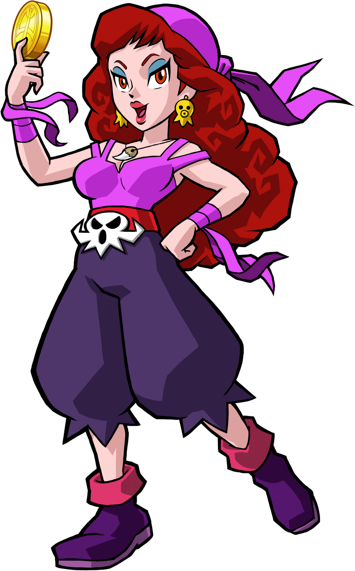 Artwork of Captain Syrup from Wario Land: Shake It!