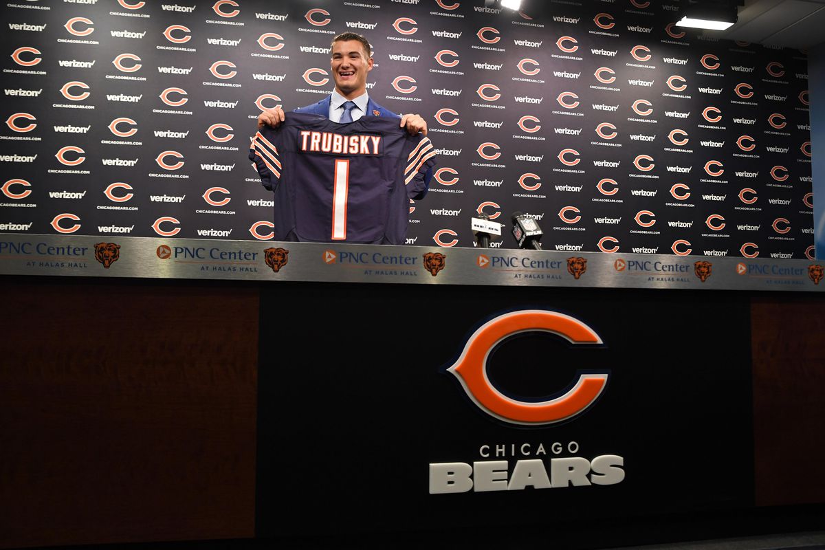 NFL: Chicago Bears-Mitchell Trubisky Press Conference